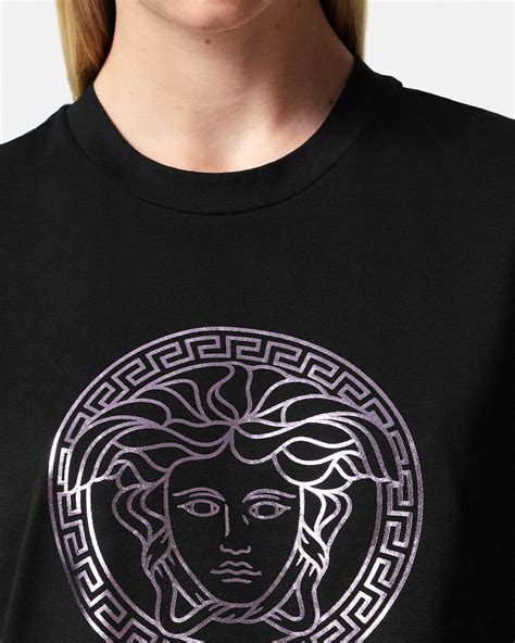 young versace medusa t shirt|versace baroque t shirt.